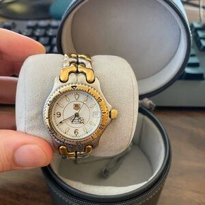 Tag Heuer Two-Tone Gold and Silver Women's Watch